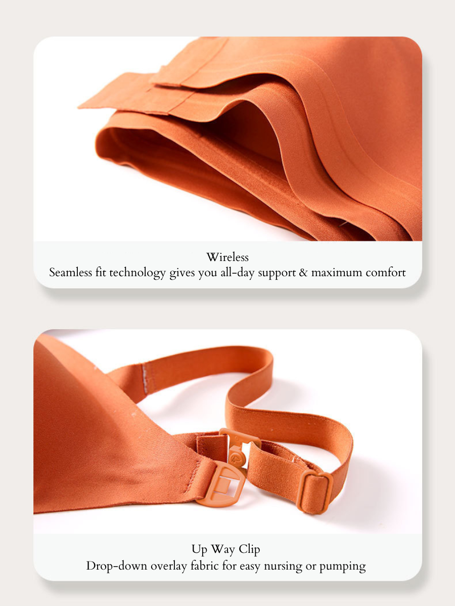 360 Fit Seamless Nursing Air Bra (Petite Size)