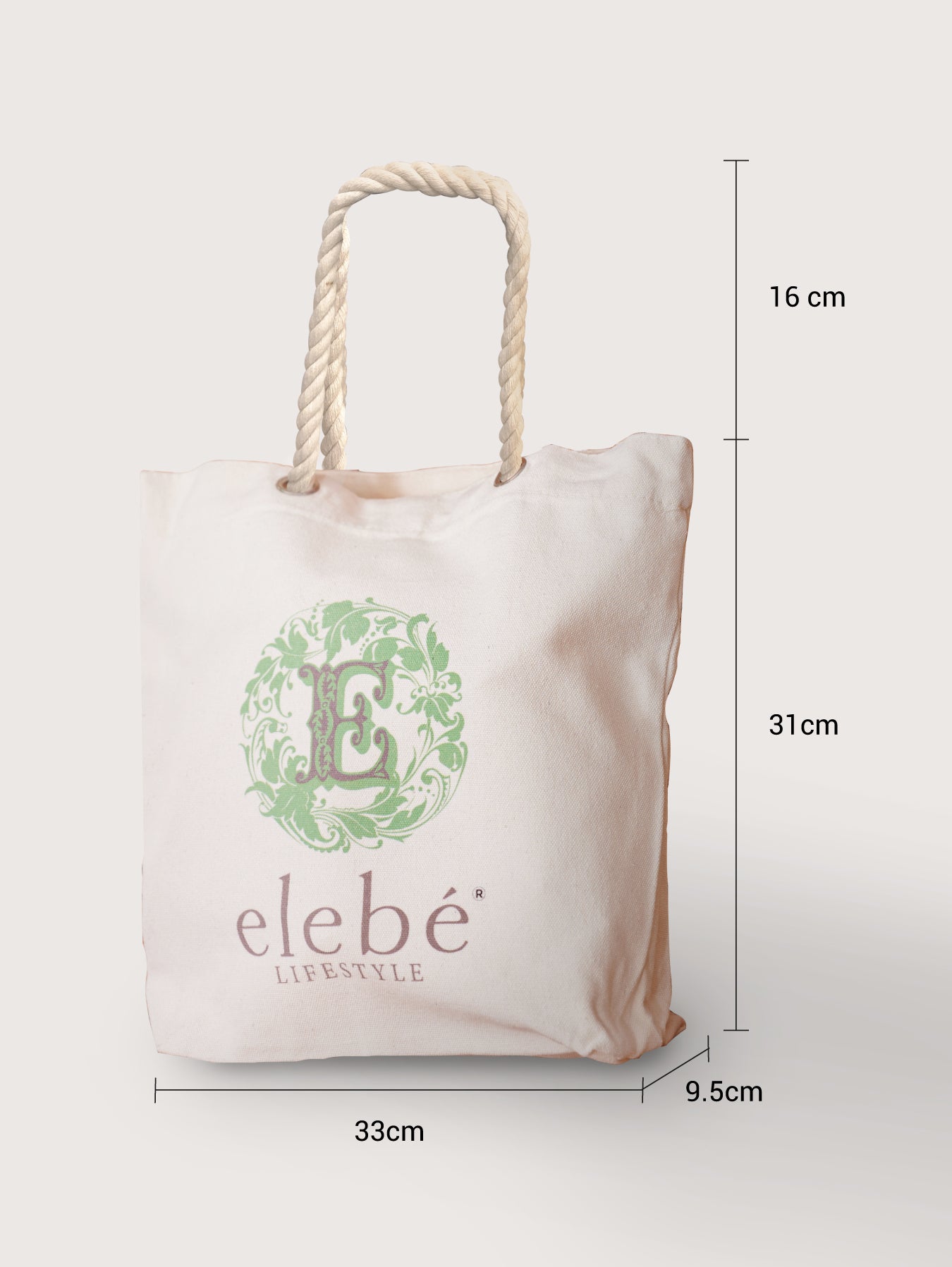 Small White Canvas Bag