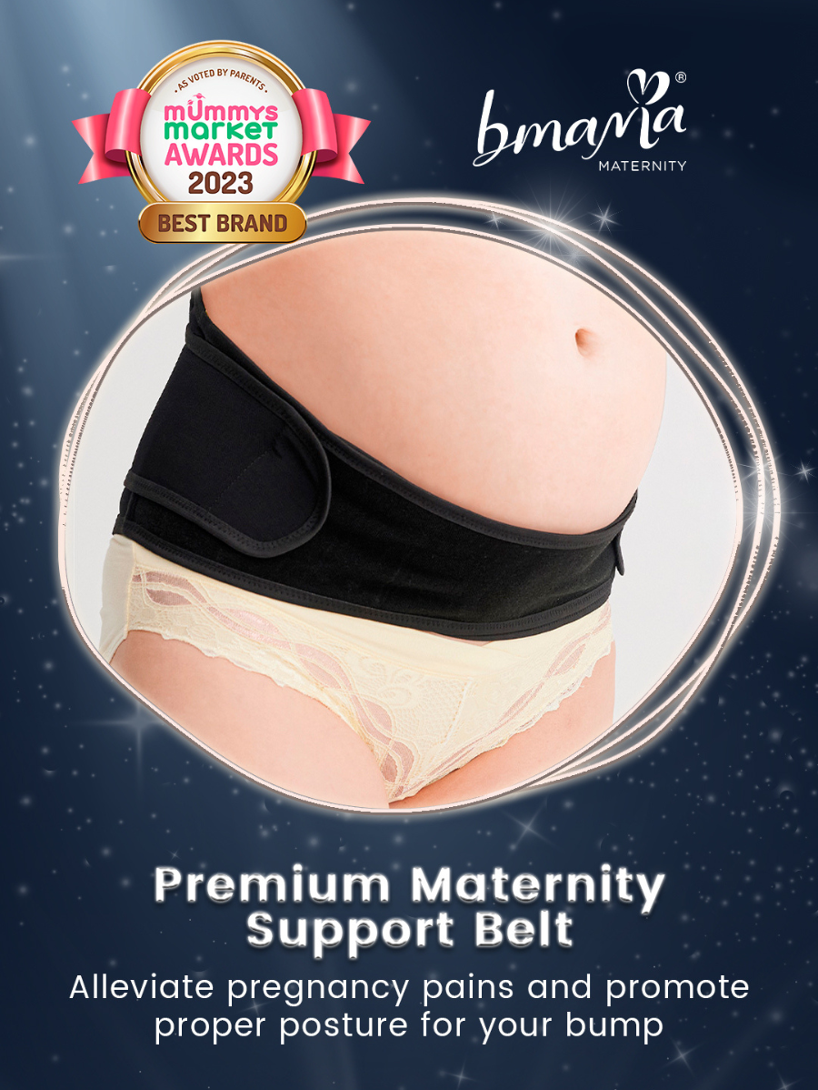 Bmama Premium Maternity Support Belt Pink