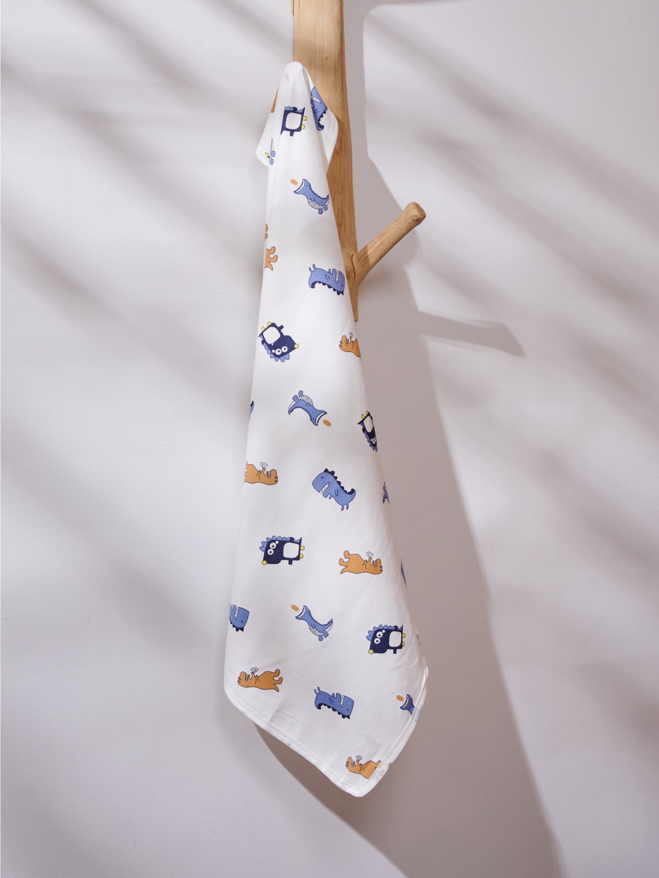 Newborn Baby Cotton Blanket With Hooded Wrap Swaddle Napkin