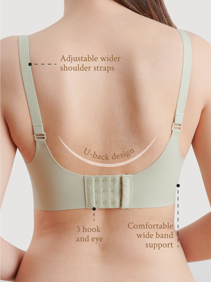 The Grace Mulberry Silk Lace Nursing Bra