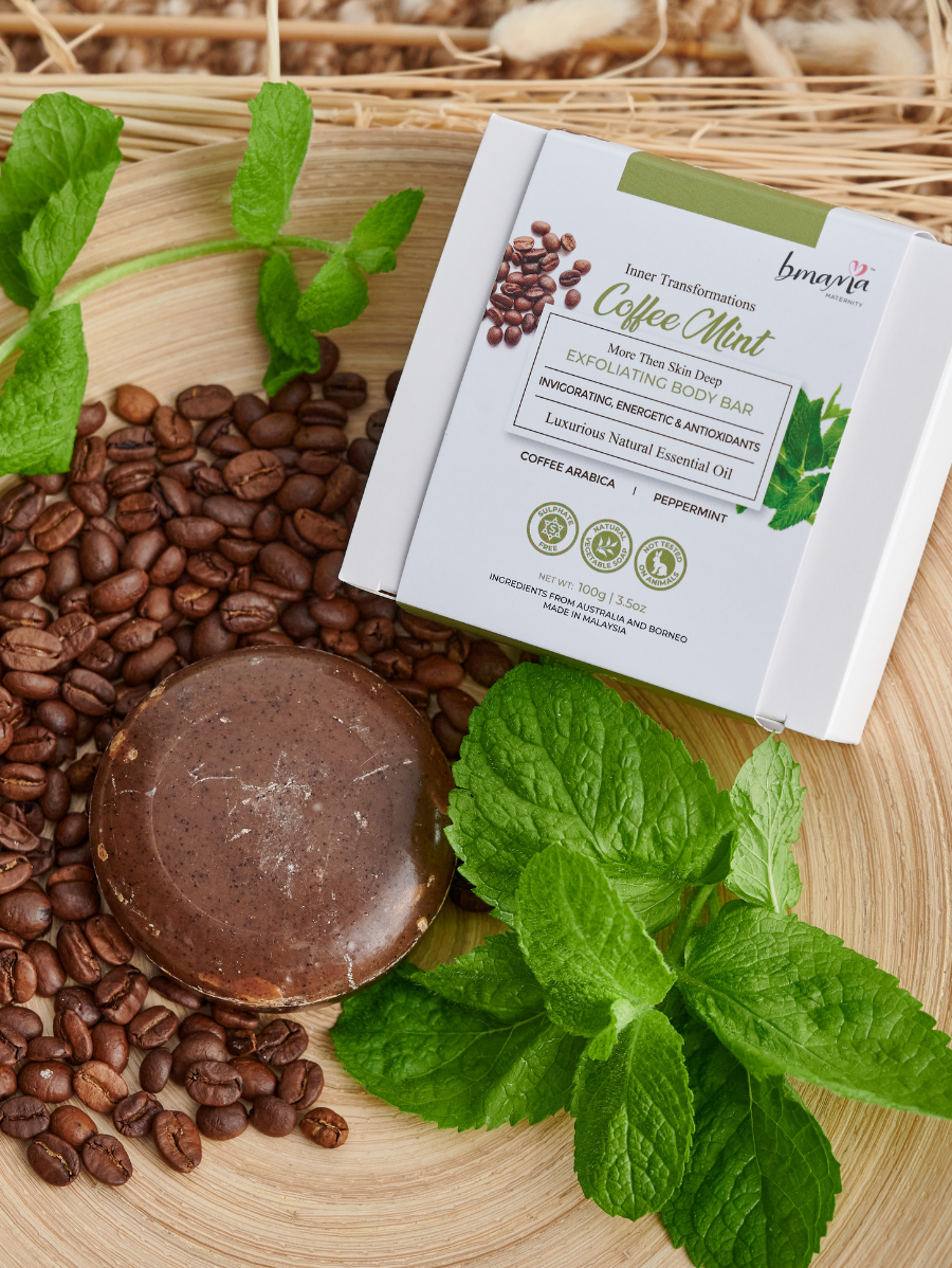 Inner Transformations Coffee Mint Exfoliating Body Bar