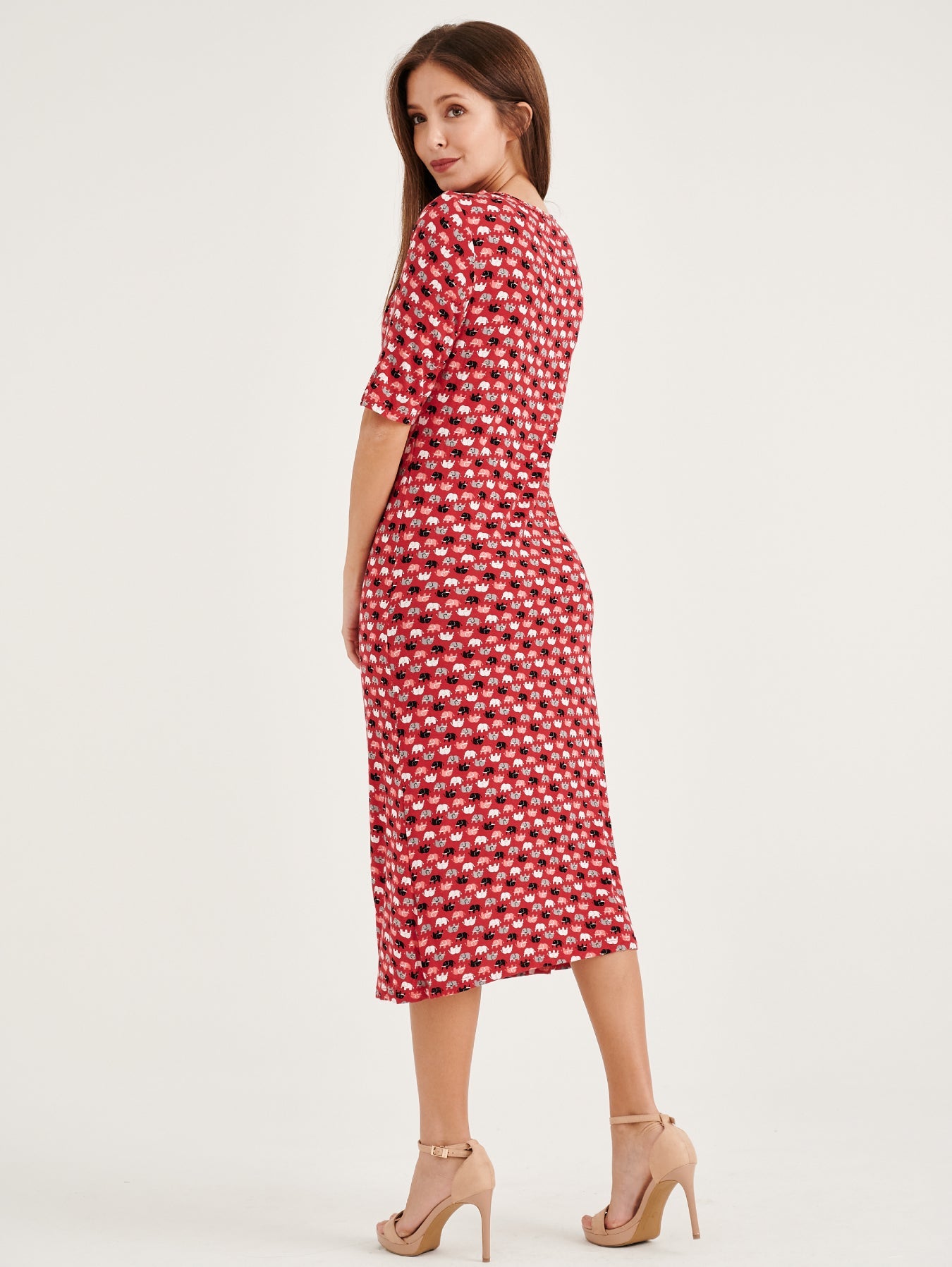 Maternity Comfy Soft Quality Modal Slim Look Nursing/Maternity Dress