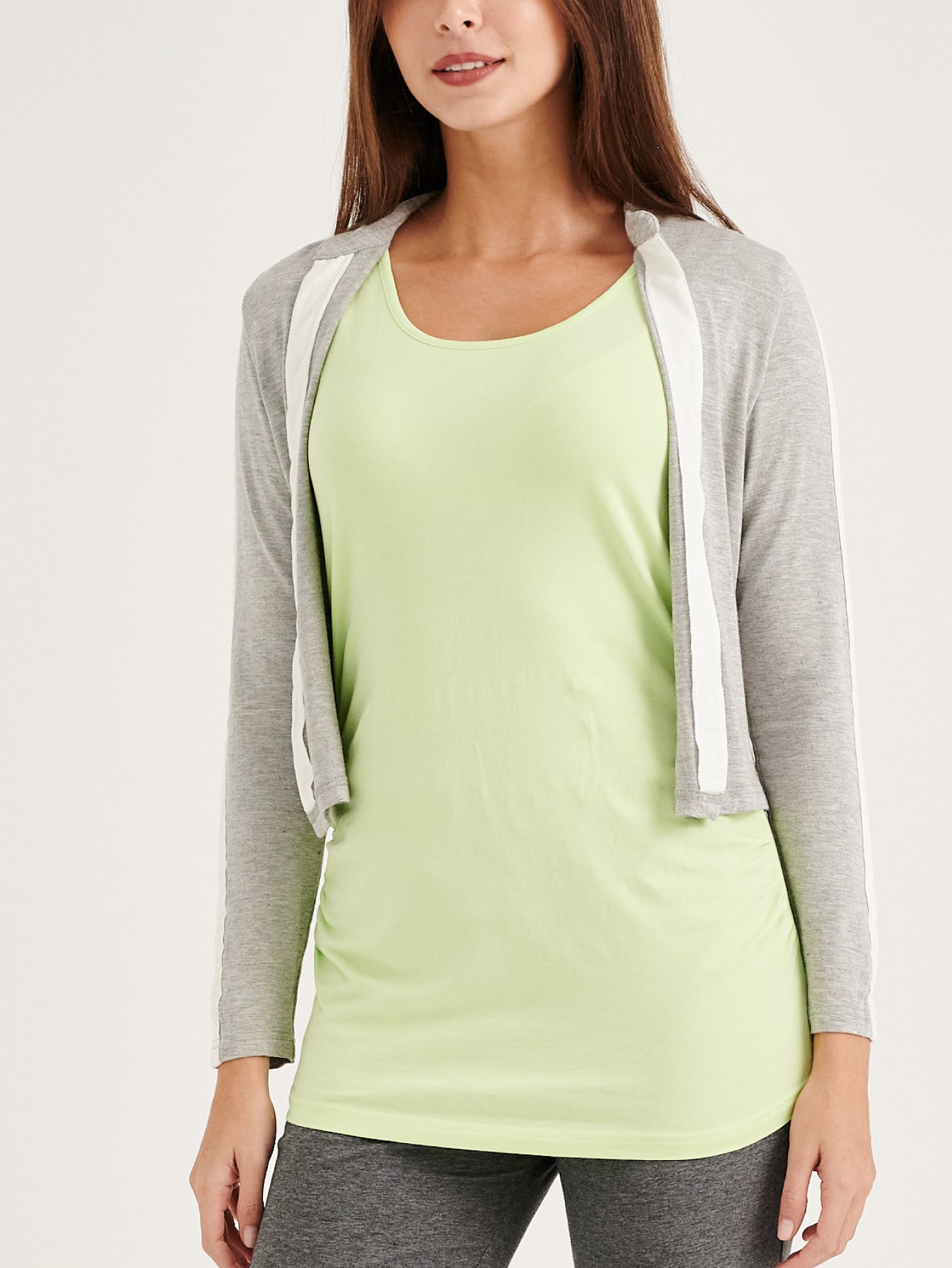 Modal Cotton Activewear Maternity Tops Set