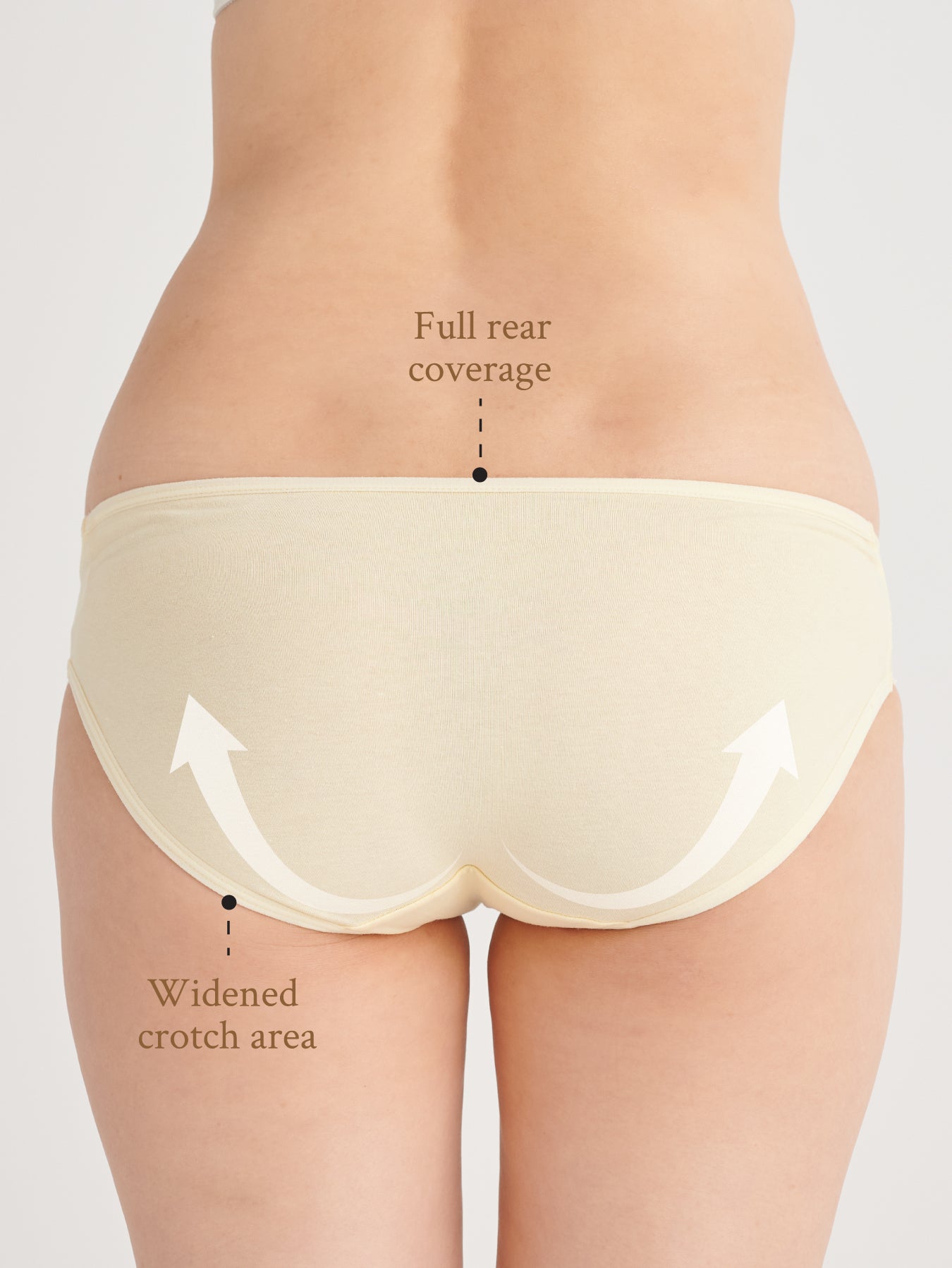 V-Shaped Low Waist Maternity Hygiene Panties