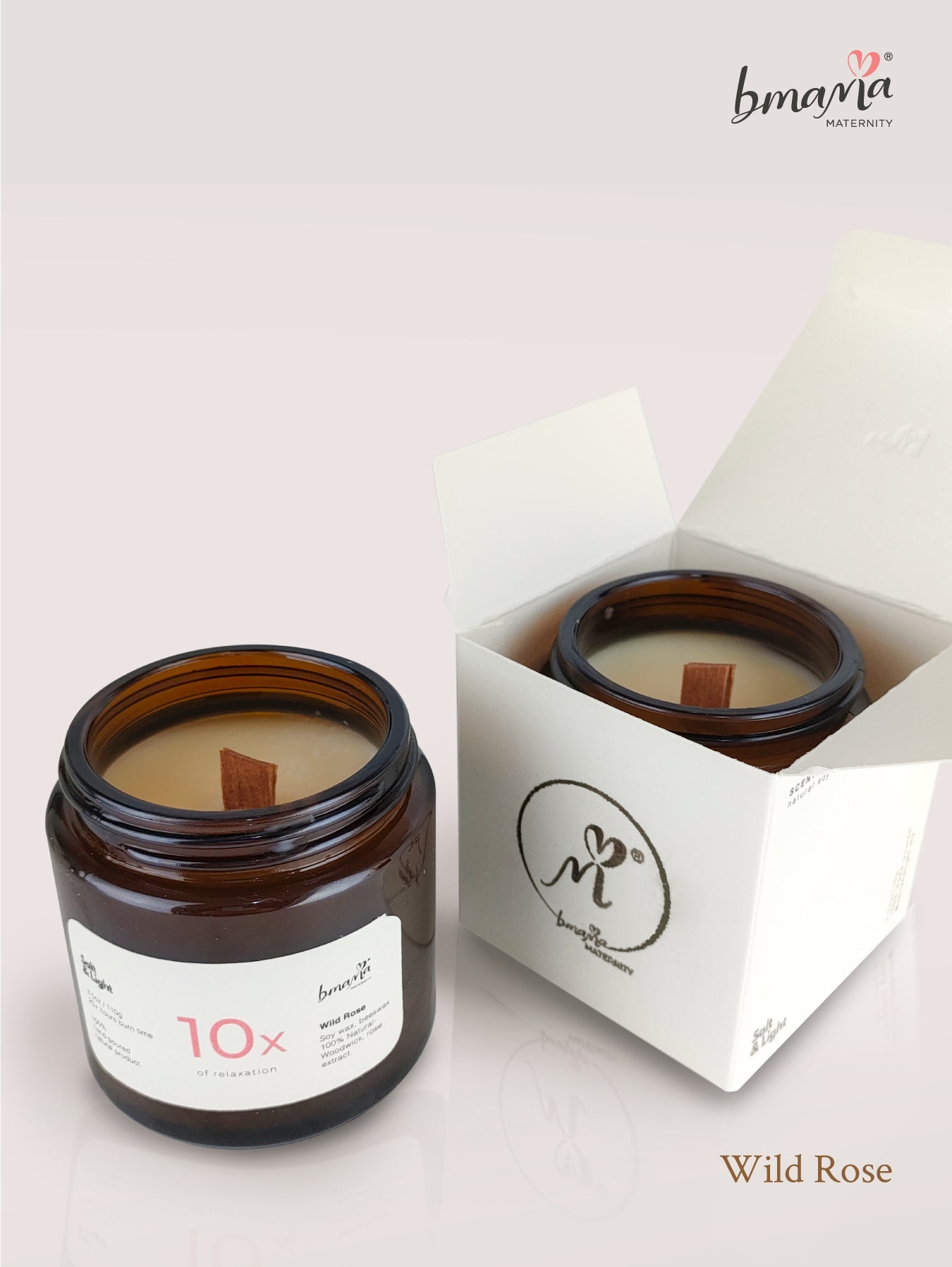 Relaxing and Refreshing Natural Soy Wax Candle