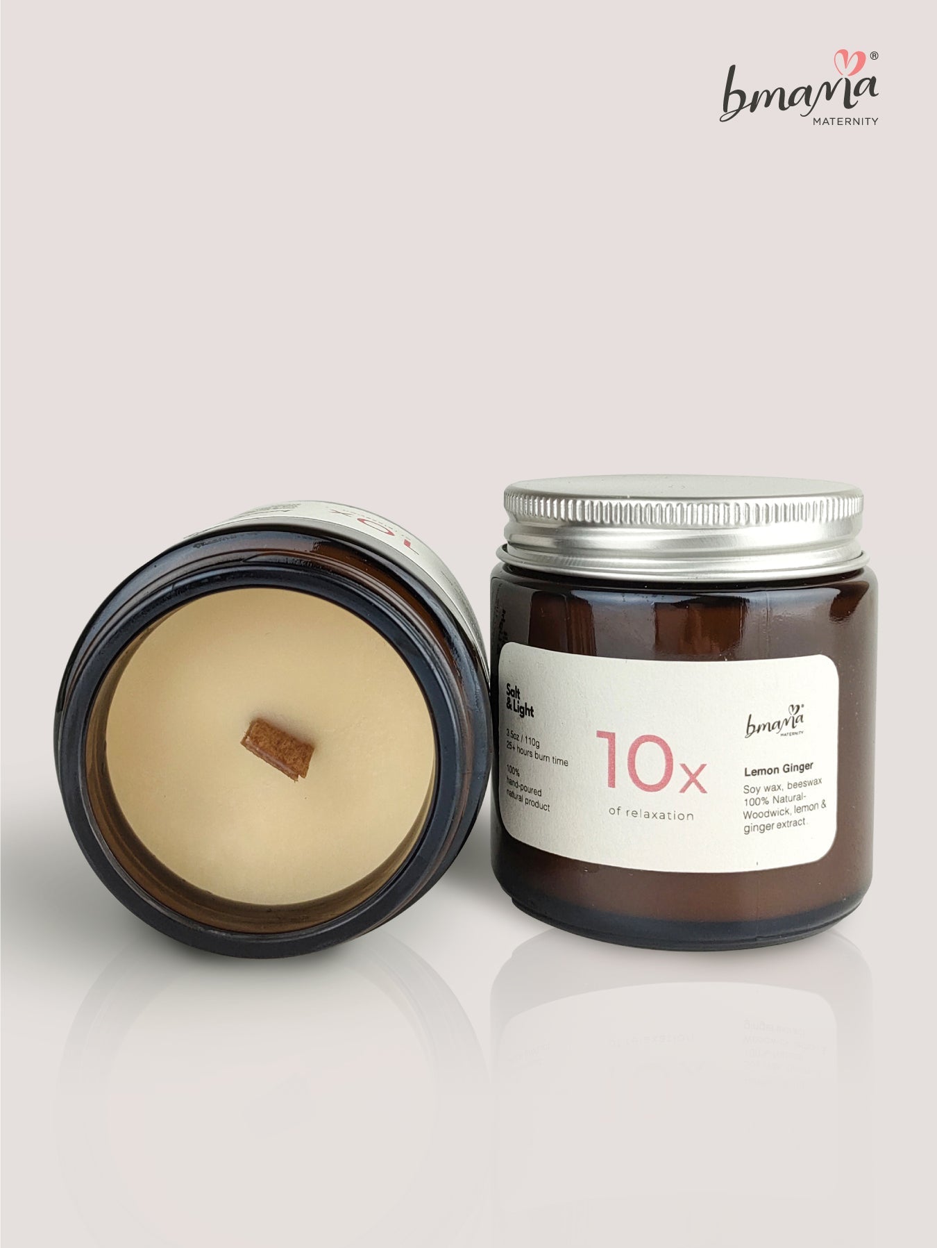 Relaxing and Refreshing Natural Soy Wax Candle