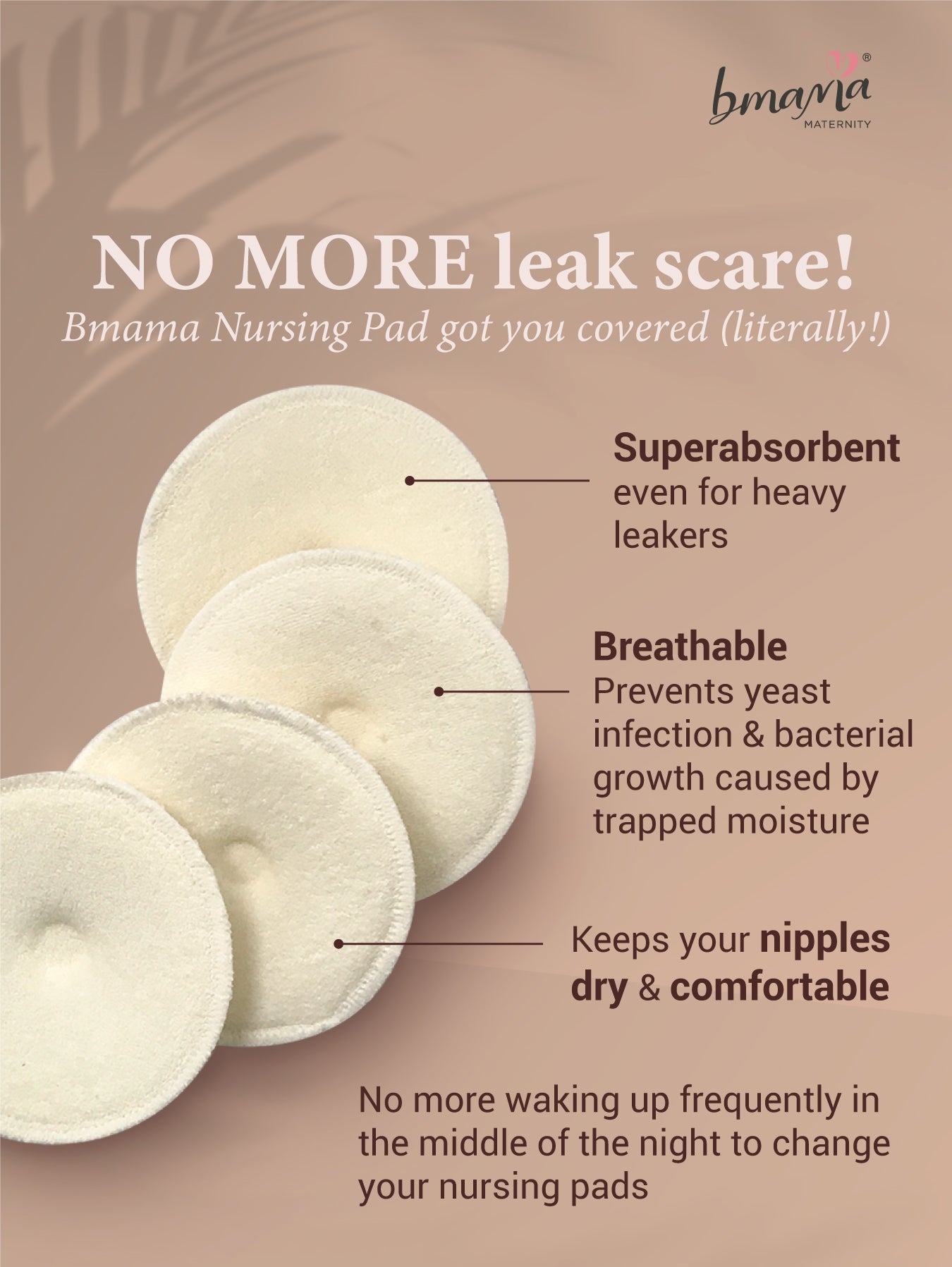 Day & Night Washable Nursing Pad