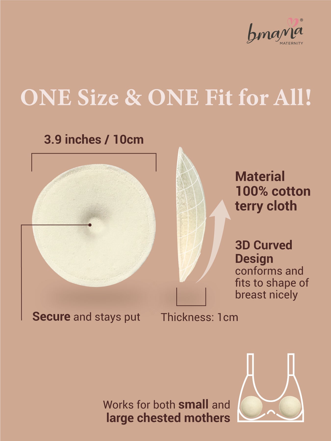 Day & Night Washable Nursing Pad