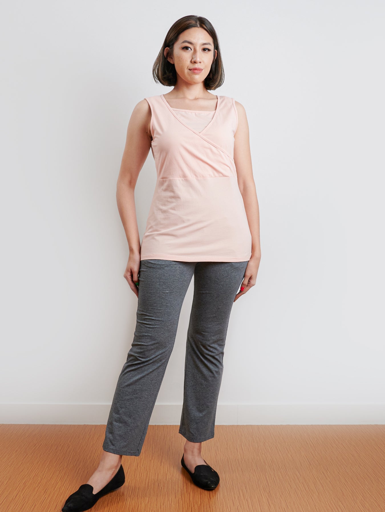 Sleevess Lift-Up Nursing Confinement Set