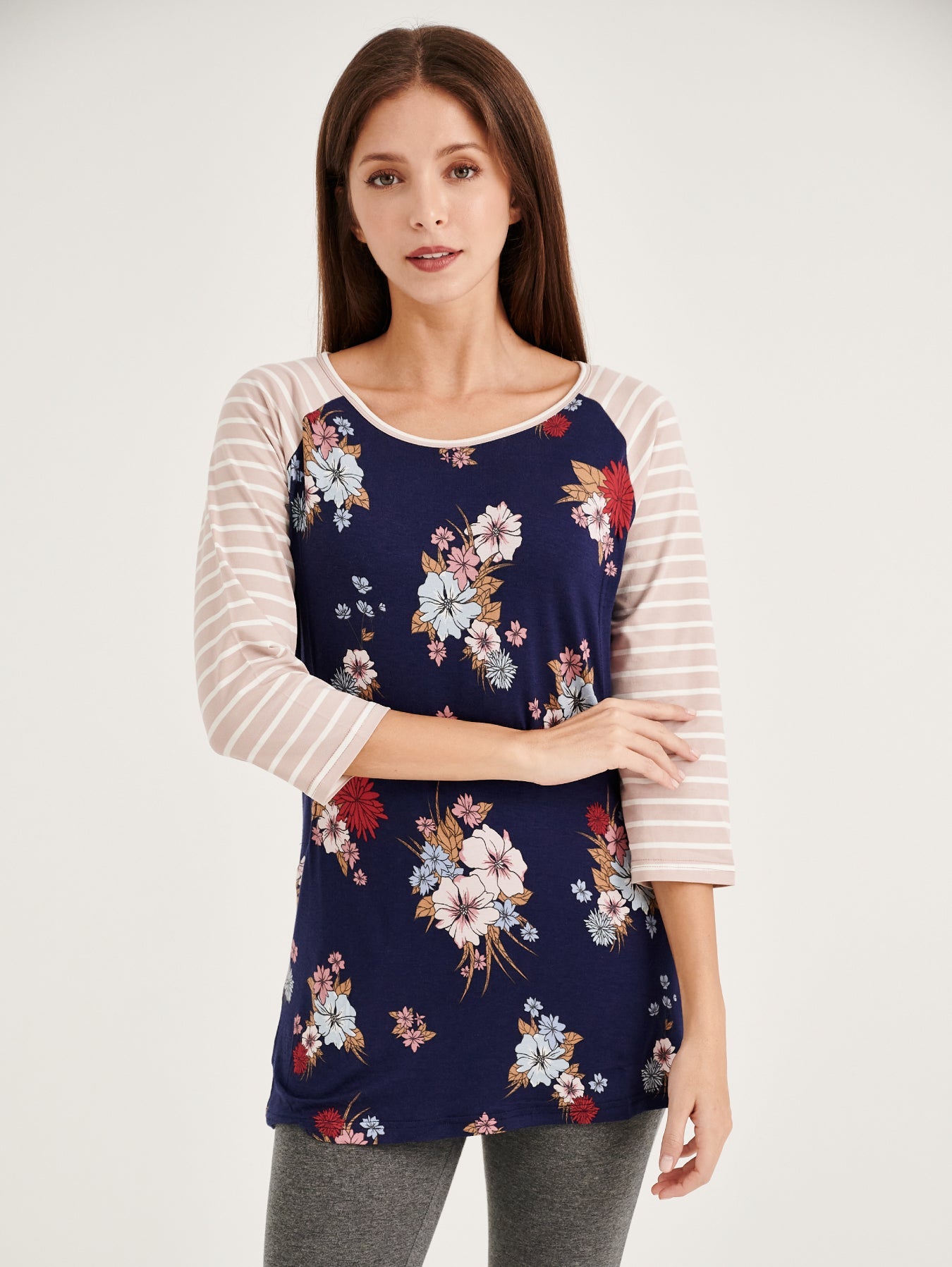 Flora Side Access Nursing Top