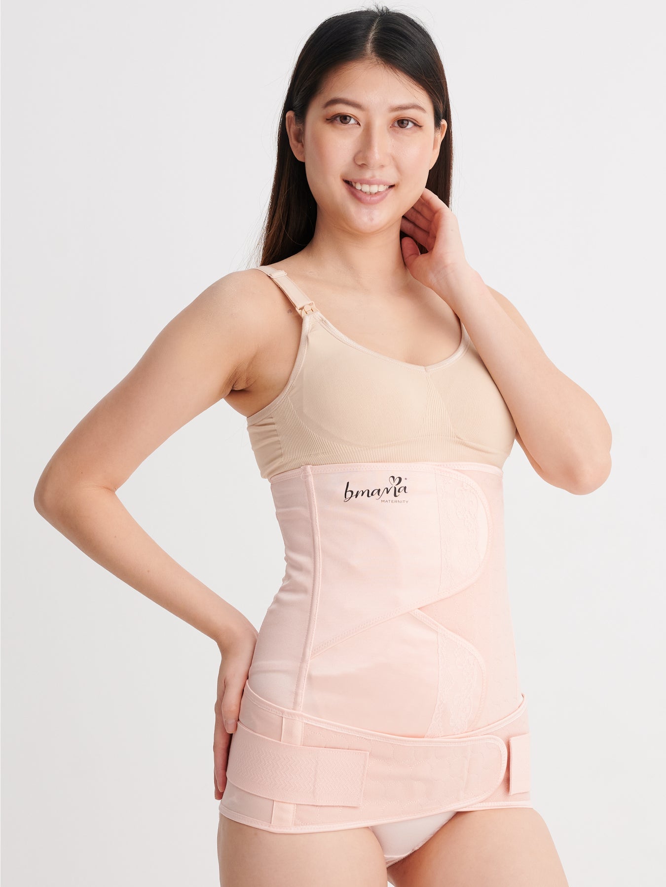 2in1 Belly and Pelvic Binder Satin Set (Golden Girdle)