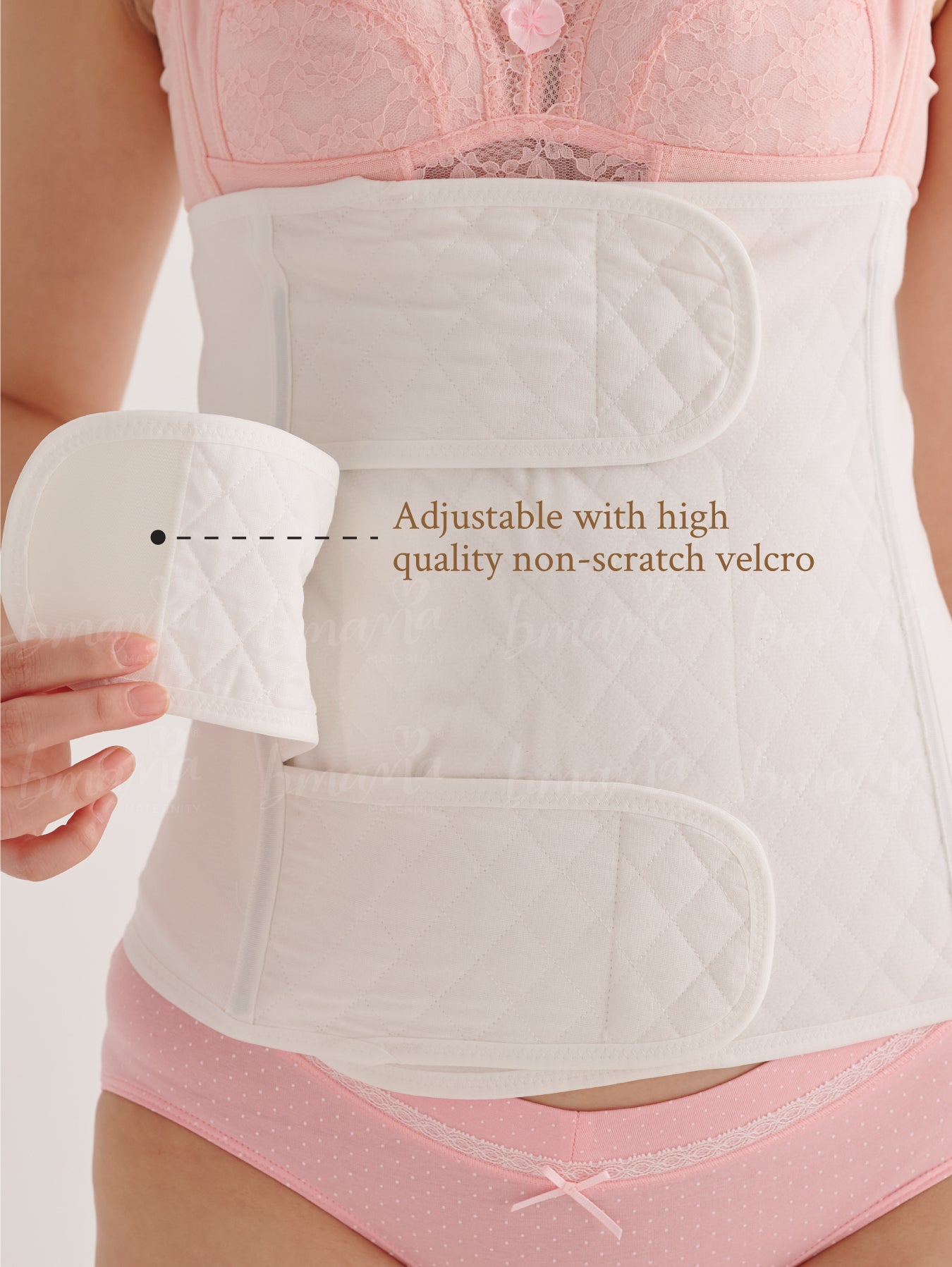 Pure Cotton Anti Allergy Belly Binder Set (3 Straps)