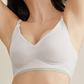 Dual Strap Latex Coaster Top Open Nursing Bra (Petite Size)