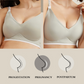 Dual Strap Latex Coaster Top Open Nursing Bra (Petite Size)