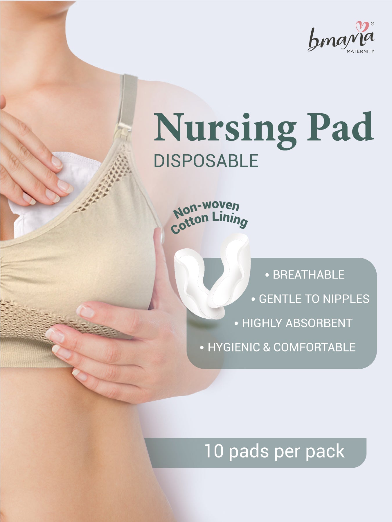 Ultra Thin Disposable Breastpad (5pairs/box)