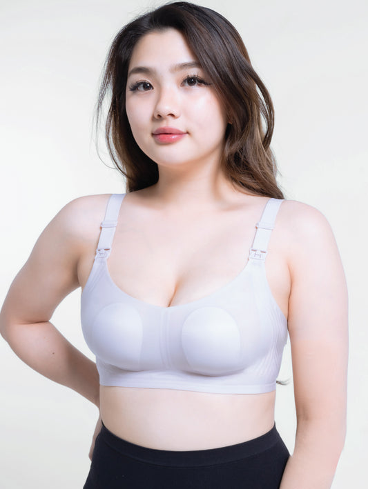 Premium Silicone Grip Antibacterial Top Open Air Nursing Bra