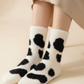 Maternity Confinement Warm Socks – Cow Pattern Printed (1 pair)