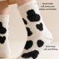 Maternity Confinement Warm Socks – Cow Pattern Printed (1 pair)