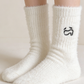 Maternity Confinement Warm Socks – Emoji Printed (1 pair)