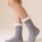 Maternity Confinement Warm Socks – Plain (1 pair)