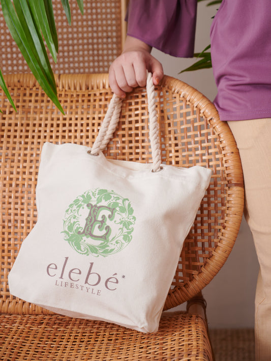 Small White Canvas Bag