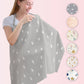 Breastfeeding Nursing Cover 100% Cotton without Net Apron Shawl Cloth Blanket