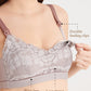 Bmama Super Soft Latex Lace Wireless Nursing Bra