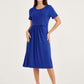 Azure Classic Lift Up Maternity Nursing Dress