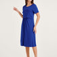 Azure Classic Lift Up Maternity Nursing Dress