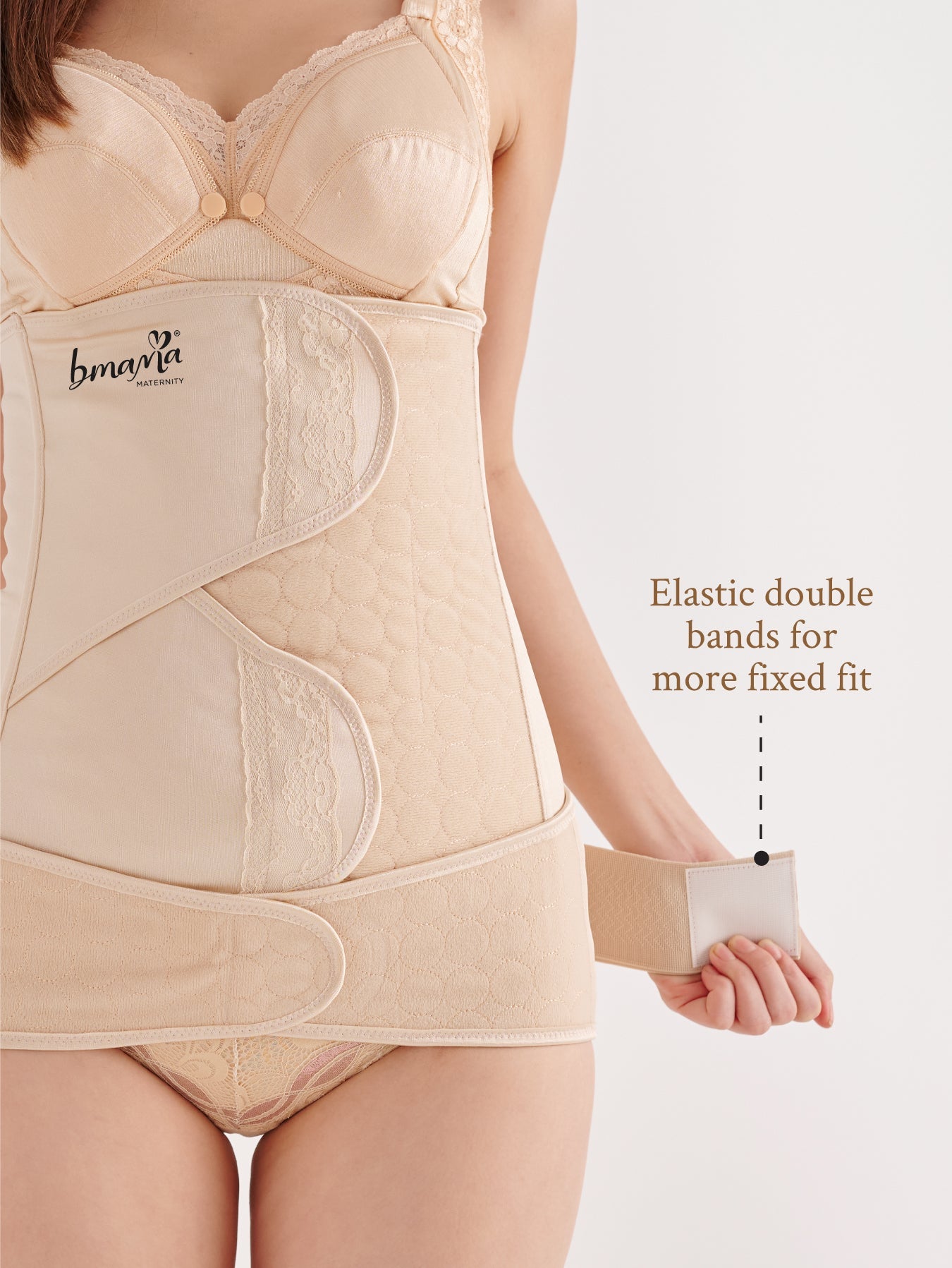 2in1 Belly and Pelvic Binder Satin Set (2pcs)